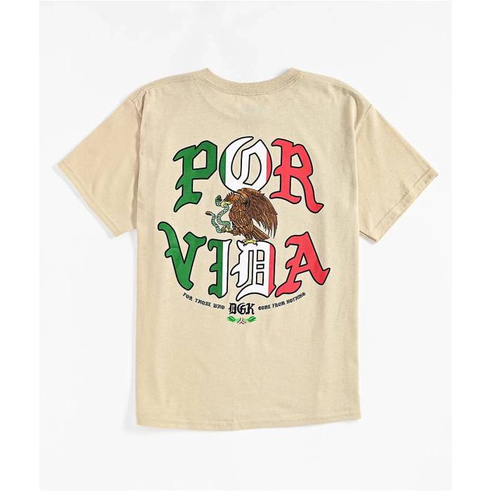 【★百貨店SALE★6/11真夜中2時迄】DGK Dgk 【 Kids Vivo Sand T-Shirt Kids\u0027 Natural 】 砂色・砂子 ティーシャツ 自然的