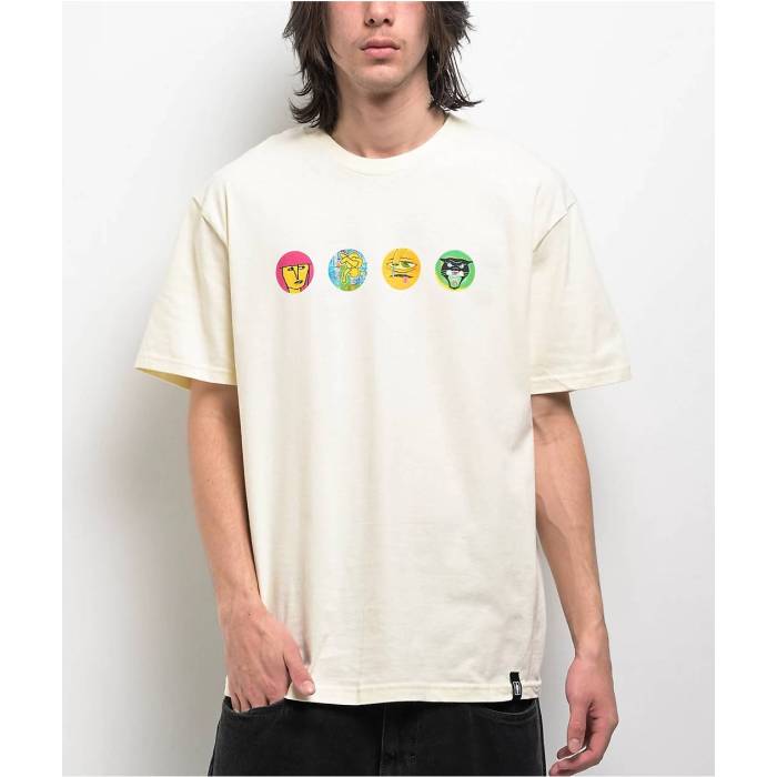 Girl 【 Legends Heads Cream T-Shirt Men\u0027s Natural 】 皮膚軟化剤 プルオーバー メンズ 自然的