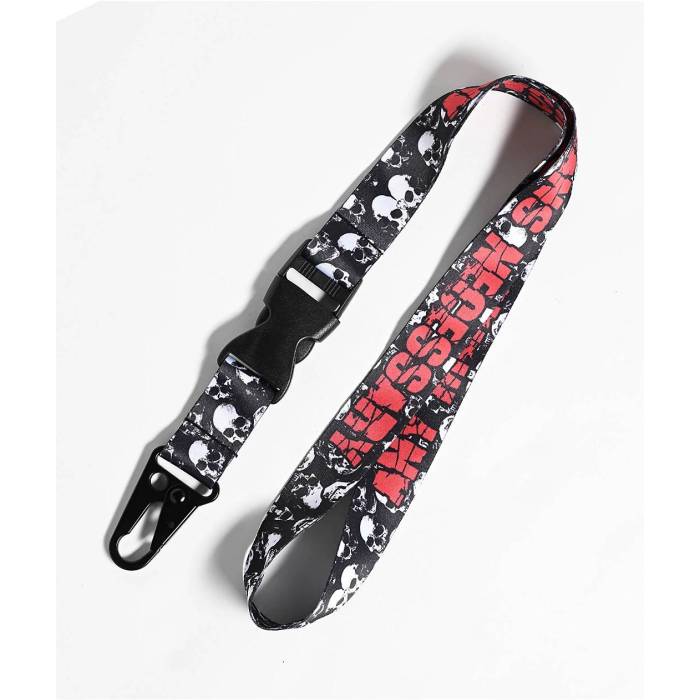 Any Means Necessary 【 Skulls Lanyard Men's Black 】 メンズ 黒色 ブラック|スニケス