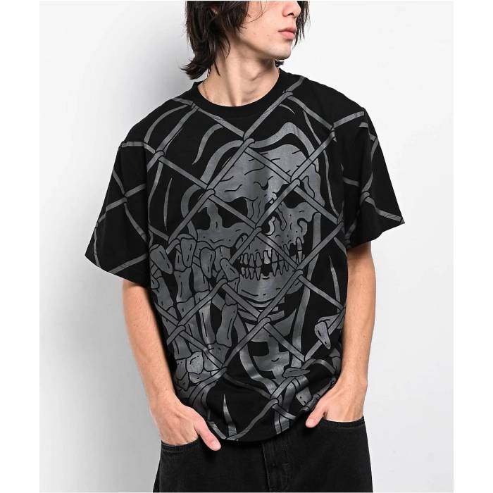 Lurking Class By Sketchy Tank 【 Chained Black T-Shirt Men\u0027s Black 】 黒いこと 黒いこと プルオーバー メンズ 黒いこと 黒いこと