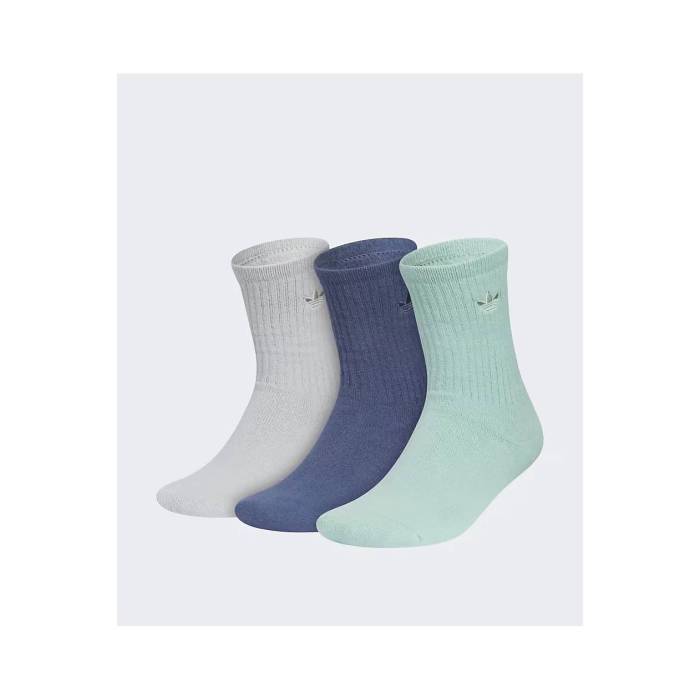アディダス Adidas 【 Originals Comfort 3-Pack Crew Socks Women's Multicolor 】 オリジナルス 3個入 クルー ソックス・靴下 レディース