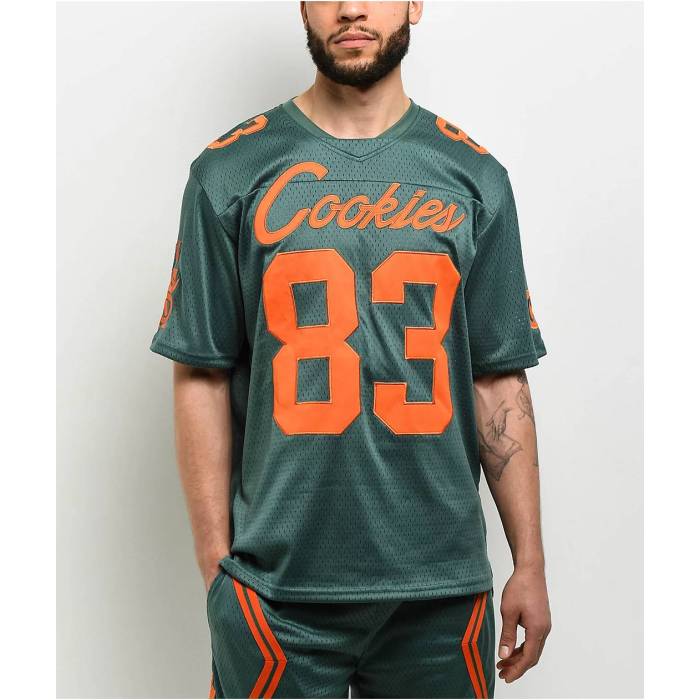 Cookies Clothing 【 Cookies Legacy Green Football Jersey Men's Green 】 legacy レガシー green 緑・グリーン フットボール ジャージ メンズ green 緑・グリーン