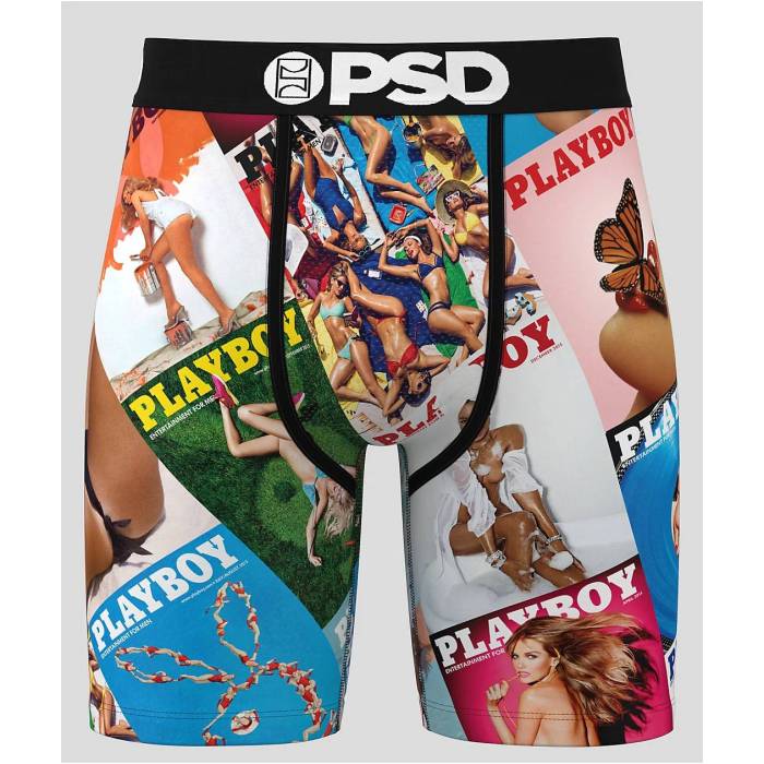 ピーエスディーアンダーウェア Psd Underwear 【 Psd X Playboy Summer Boxer Briefs Men's Multicolor 】 Summer サマー メンズ｜スニケス