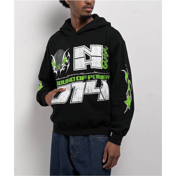 Ninth Hall 【 Global Black Hoodie Men's Black 】 黒色 ブラック フーディー パーカー メンズ 黒色 ブラック