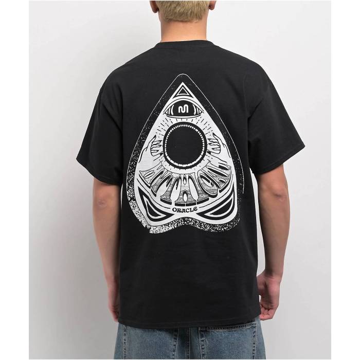 Mythical 【 Oracle Black T-Shirt Men\u0027s Black 】 黒いこと 黒いこと プルオーバー メンズ 黒いこと 黒いこと
