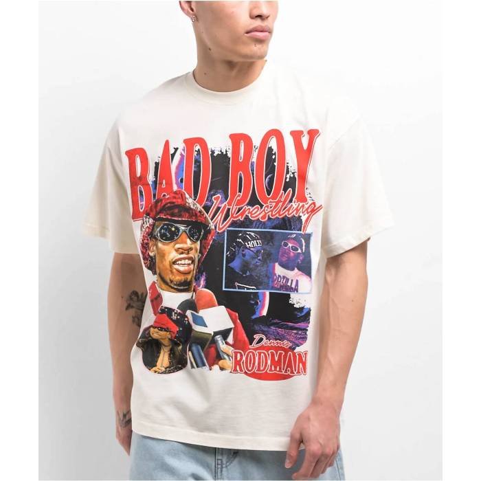 【★百貨店SALE★6/11真夜中2時迄】Rodman 【 Apparel Talk Show Natural T-Shirt Men\u0027s Natural 】 自然的 ティーシャツ メンズ 自然的