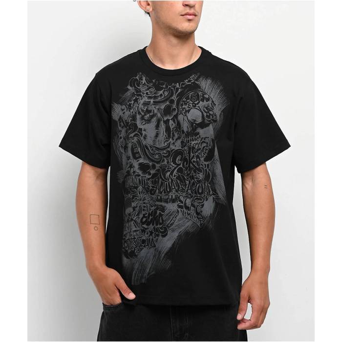 【★百貨店SALE★6/11真夜中2時迄】Ecko 【 Other Ground Black T-Shirt Men\u0027s Black 】 黒いこと 黒いこと ティーシャツ メンズ 黒いこと 黒いこと