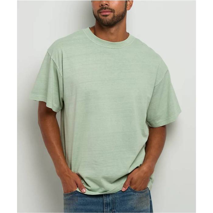 Ita 【 Portal Mint Boxy T-Shirt Men\u0027s Light Pastel Green 】 プルオーバー メンズ green 緑・緑であること