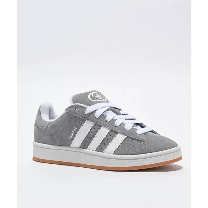 アディダス Adidas 【 Originals Kids Campus 00S Grey Three \u0026 Cloud White Shoes Kids Grey 】 オリジナルス キャンパス 灰色 グレー 白色 ホワイト シューズ 運動靴 灰色 グレー
