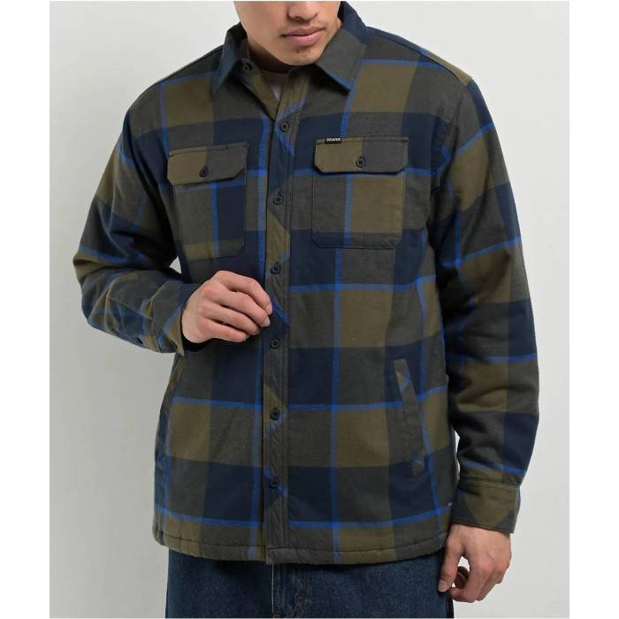 Dravus 【 Navy Sherpa Flannel Jacket Men's Blue 】 紺色 ネイビー Jacket ジャケット メンズ 青色 ブルー