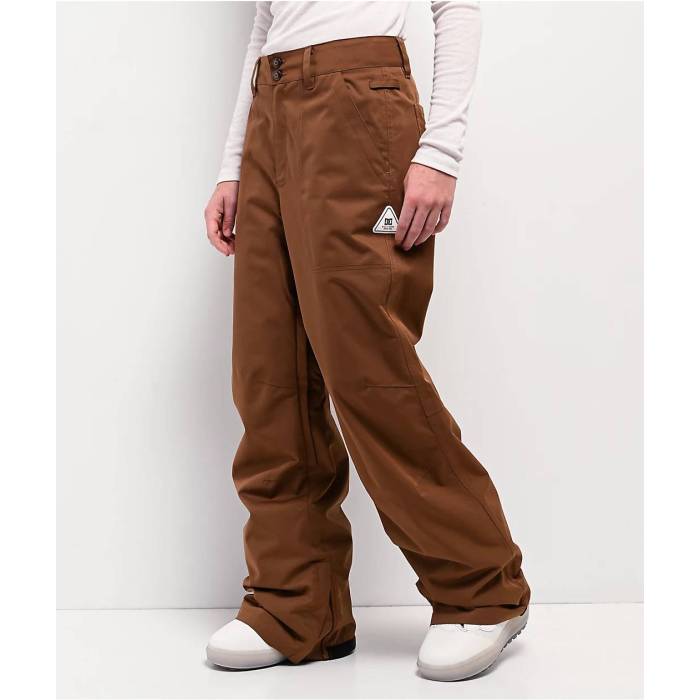 【★百貨店SALE★6/11真夜中2時迄】ディーシー Dc 【 Riveter Toffee 15K Snowboard Pants Women\u0027s Brown 】 レディース 赤銅色 赤銅色