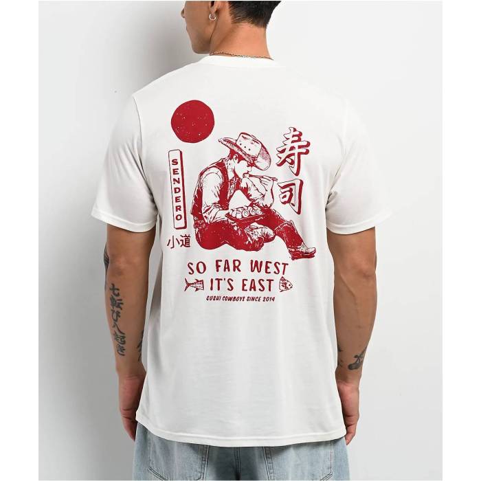 Sendero Provisions 【 Sendero So Far West White T-Shirt Men's White 】 白色 ホワイト Tシャツ メンズ 白色 ホワイト