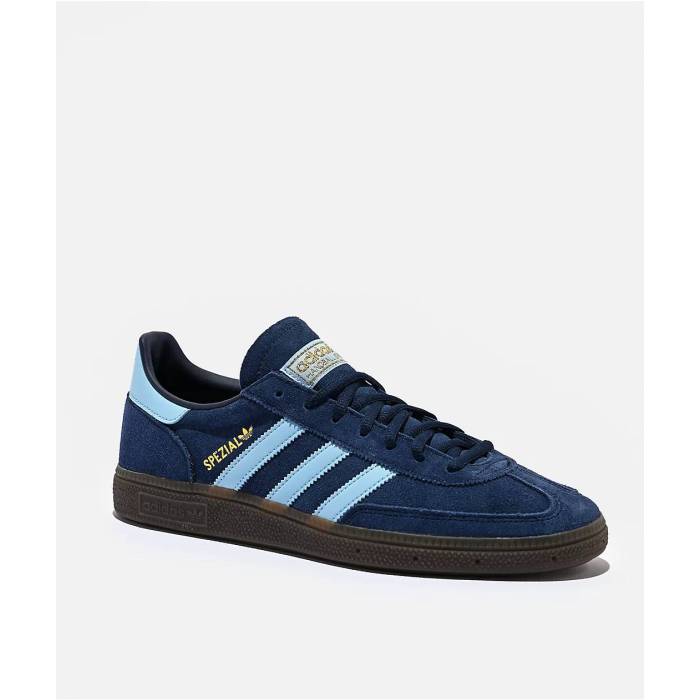 【★百貨店SALE★6/11真夜中2時迄】アディダス Adidas 【 Originals Handball Spezial Navy \u0026 Sky Shoes Men\u0027s Navy 】 オリジナルス ハンドボール スペシアル 紺色 米国海軍 天の原 シューズ 運動すること靴 メンズ 紺色 米国海軍