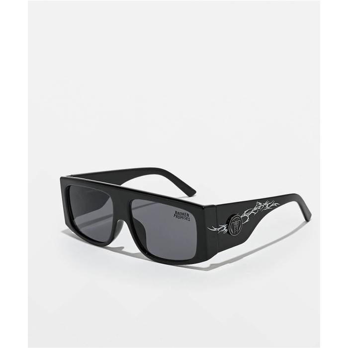 Broken Promises 【 Cyber Black Sunglasses Men's Black 】 黒色 ブラック サングラス メンズ 黒色 ブラック 12,264円