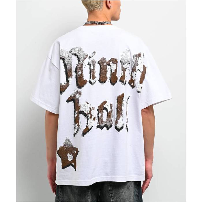 【Ninth Hall】Ninth Hall 【 Faux-Ny Hair White T-Shirt Men's White 】 白色 ホワイト Tシャツ メンズ|スニケス