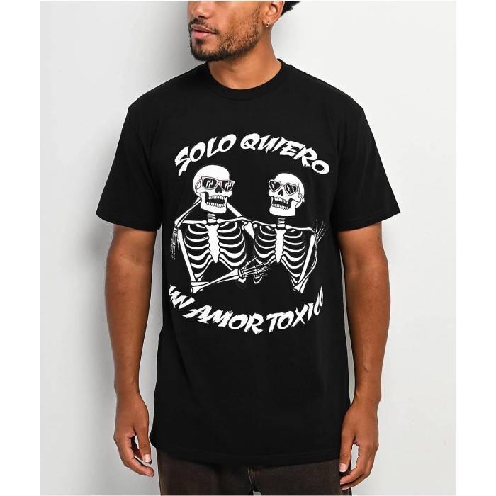 【★百貨店SALE★6/11真夜中2時迄】Chicos Toxicos 【 Siempre Black T-Shirt Men\u0027s Black 】 黒いこと 黒いこと ティーシャツ メンズ 黒いこと 黒いこと