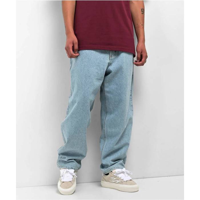エンパイア Empyre 【 Ultra Loose Fit Colby Light Wash Skate Jeans Men's Light Pastel Blue 】 ultra ウルトラ Skate スケート ジーンズ メンズ 青色 ブルー