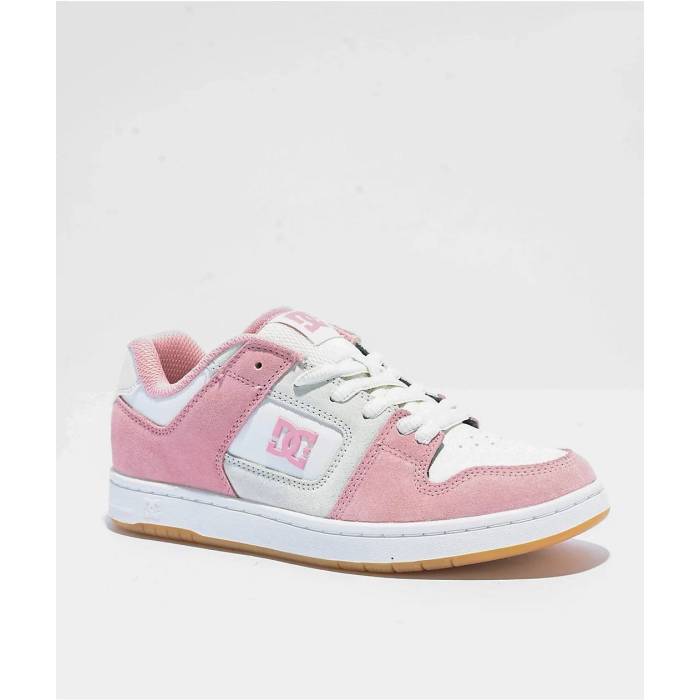 ディーシー Dc 【 Shoes Manteca 4 Pink & White Skate Shoes Women's Light Pastel Pink 】 シューズ 運動靴 マンテカ pink ピンク 白色 ホワイト Skate スケート レディース pink ピンク|スニケス