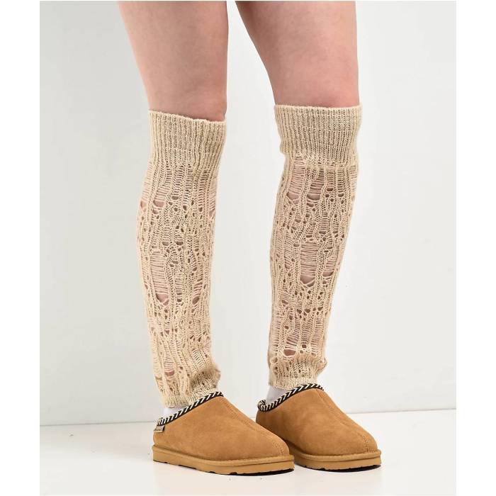 【★百貨店SALE★6/11真夜中2時迄】帝国 Empyre 【 Acadia Birch Leg Warmers Women\u0027s Natural 】 レディース 自然的