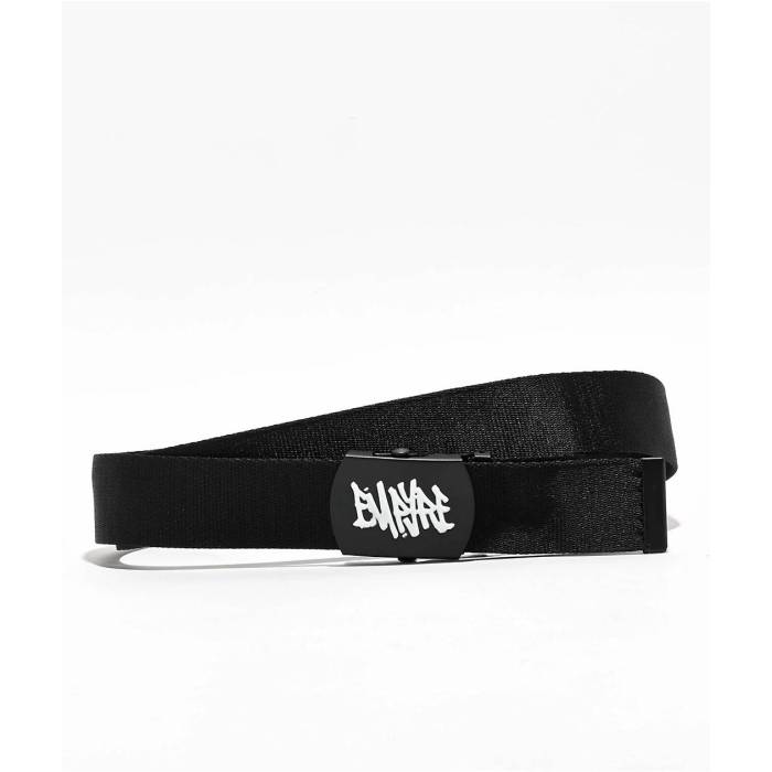 エンパイア Empyre 【 Hooked Black Web Belt Men's Black 】 黒色 ブラック ベルト メンズ 黒色 ブラック｜スニケス