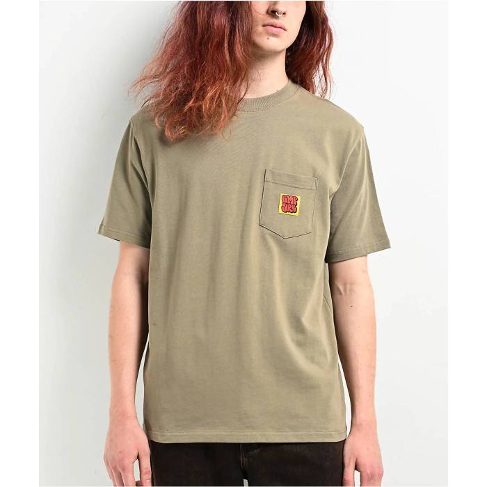 【★百貨店SALE★6/11真夜中2時迄】帝国 Empyre 【 Hammer Time Mermaid Pocket T-Shirt Men\u0027s Natural 】 ひと休み ティーシャツ メンズ 自然的