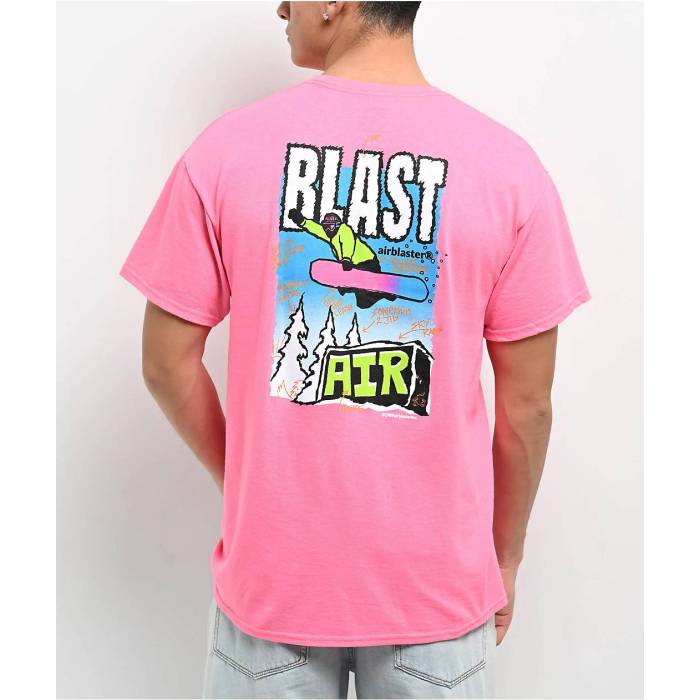 Airblaster 【 Correct Saftey Pink T-Shirt Men\u0027s Pink 】 pink サクラ色 プルオーバー メンズ pink サクラ色