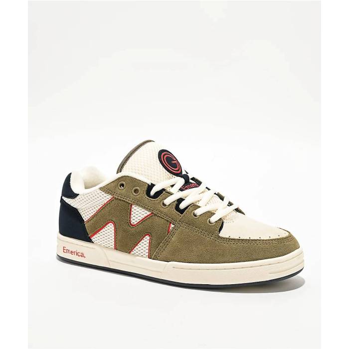 楽天市場】Emerica エメリカ OMEN HI (301) オーメンハイ OLIVE