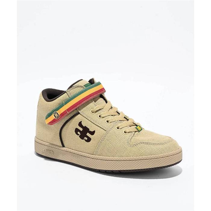 Ipath 【 Grasshopper Tan Hemp Rasta Skate Shoes Men\u0027s Tan 】 Skate 滑る シューズ 運動すること靴 メンズ