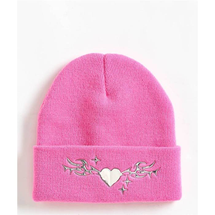 エンパイア Empyre 【 Chrome Heart Pink Beanie Women's Pink 】 pink ピンク キャップ 帽子 レディース pink ピンク