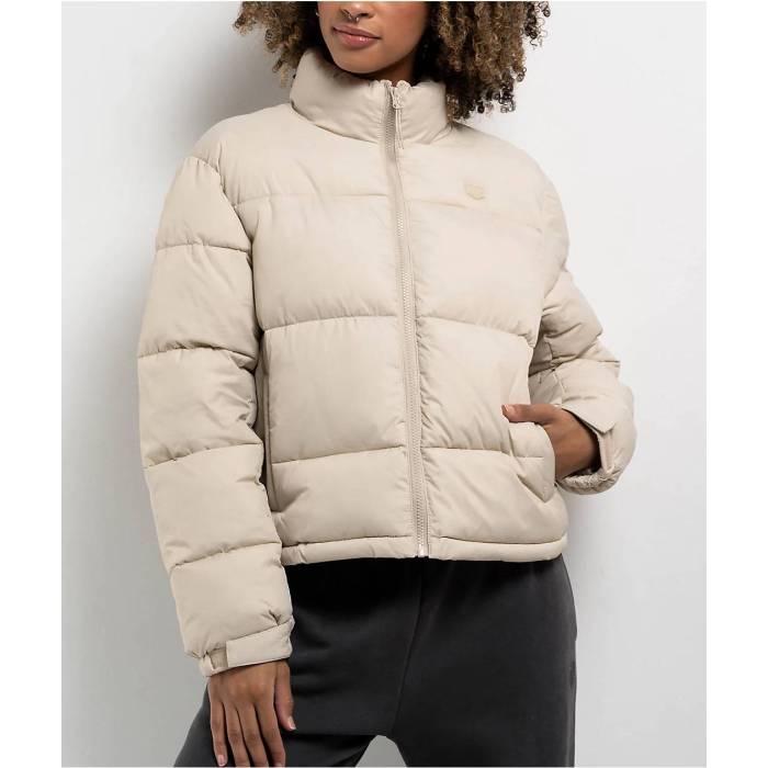 【★百貨店SALE★6/11真夜中2時迄】Dravus 【 Aurora Cream Puffer Jacket Women\u0027s Natural 】 皮膚軟化剤 Jacket 上衣 レディース 自然的