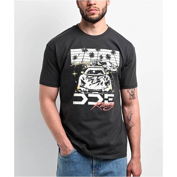 Dde 【 Exotic Black T-Shirt Men\u0027s Black 】 黒いこと 黒いこと プルオーバー メンズ 黒いこと 黒いこと