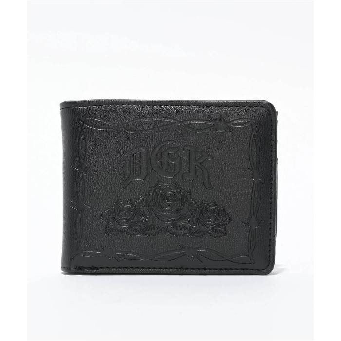 DGK Dgk 【 Zenith Black Bifold Wallet Men's Black 】 黒色 ブラック Wallet ウォレット・財布 メンズ 黒色 ブラック｜スニケス