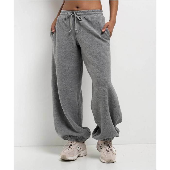 Ninth Hall Fundamentals 【 Reverse Terry Grey Oversized Sweatpants Women\u0027s Grey 】 意趣晴らし 薄墨色 薄墨色 ロングタイツ レディース 薄墨色 薄墨色