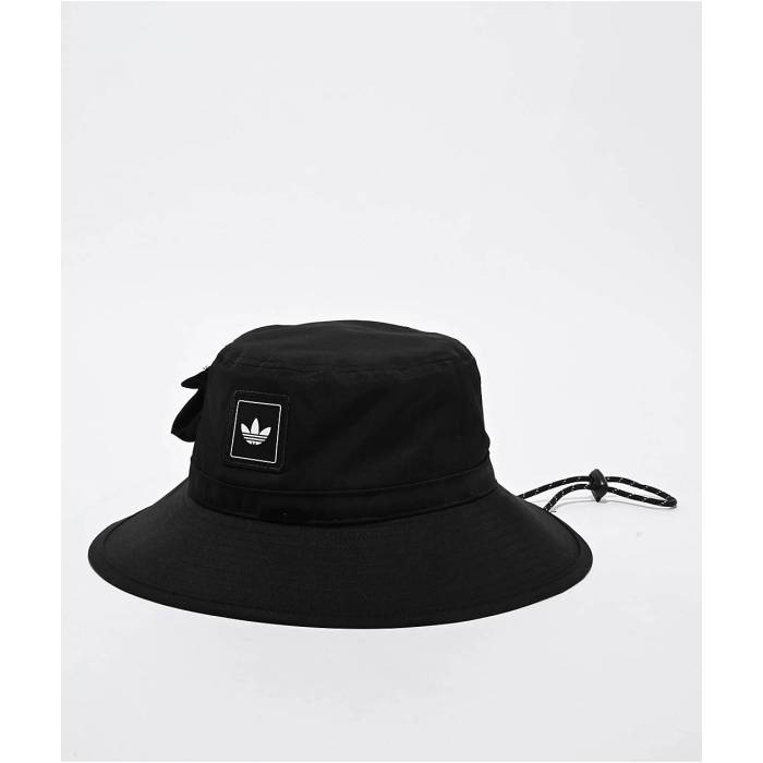 アディダス Adidas 【 Originals Utility 3.0 Black Boonie Hat Men's Black 】 オリジナルス 黒色 ブラック メンズ 黒色 ブラック｜スニケス