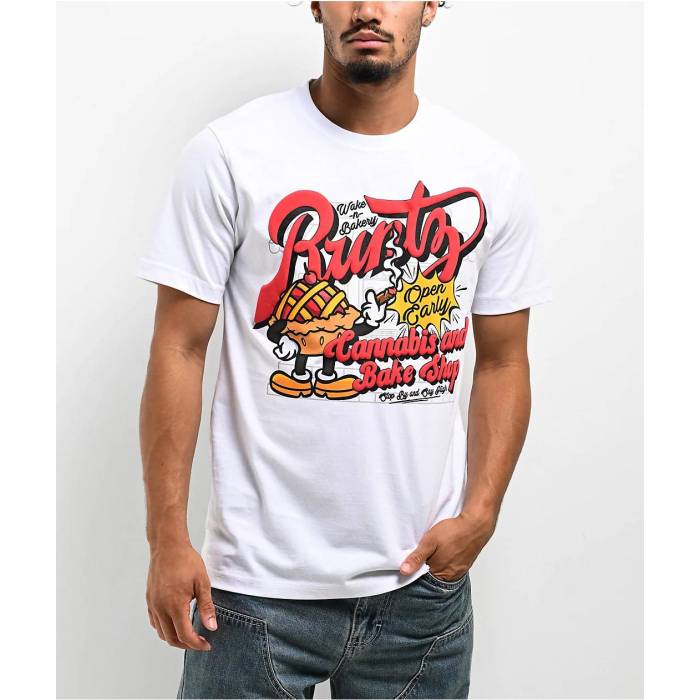 Runtz 【 Bake Shop White T-Shirt Men\u0027s White 】 白いこと 白いこと プルオーバー メンズ 白いこと 白いこと