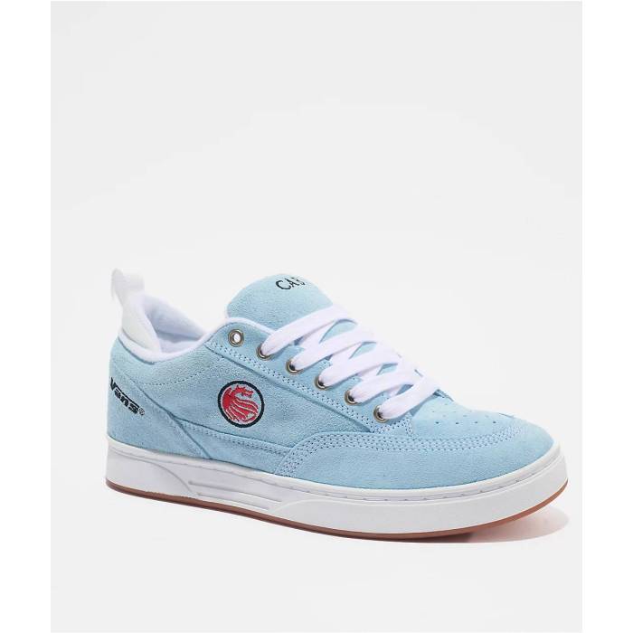 【★百貨店SALE★6/11真夜中2時迄】ヴァンズ Vans 【 Skate Cab 4 Baby Blue Skate Shoes Men\u0027s Bright Blue 】 Skate 滑る 青碧 青碧 シューズ 運動すること靴 メンズ 青碧 青碧