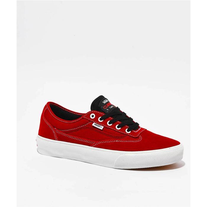 【★百貨店SALE★6/11真夜中2時迄】ヴァンズ Vans 【 Skate Curren Caples Red \u0026 White Skate Shoes Men\u0027s Red 】 Skate 滑る Red 赤・赤いこと 白いこと 白いこと シューズ 運動すること靴 メンズ Red 赤・赤いこと
