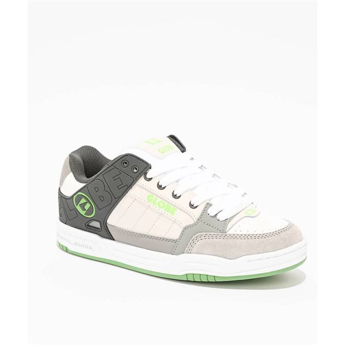 グローブ Globe 【 Tilt Grey & Green Skate Shoes Men's Grey 】 灰色 グレー green 緑・グリーン Skate スケート シューズ 運動靴 メンズ 灰色 グレー 26,136円