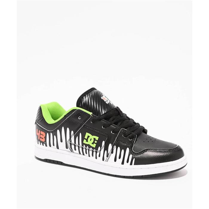 【★百貨店SALE★6/11真夜中2時迄】ディーシー Dc 【 X 43I Manteca 4 Black \u0026 White Skate Shoe Men\u0027s White 】 マンテカ 黒いこと 黒いこと 白いこと 白いこと Skate 滑る メンズ 白いこと 白いこと