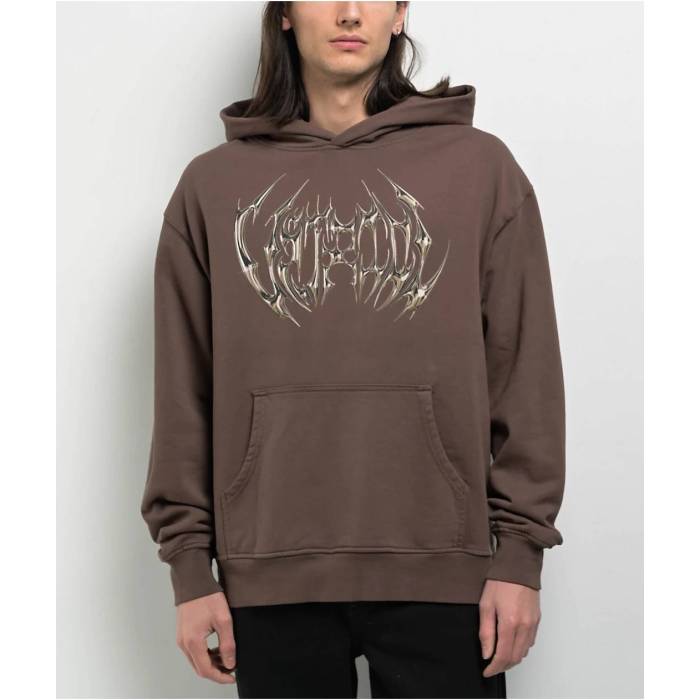 【★百貨店SALE★6/11真夜中2時迄】Vitriol 【 Rebuff Brown Hoodie Men\u0027s Brown 】 赤銅色 赤銅色 フーディー パーカー メンズ 赤銅色 赤銅色