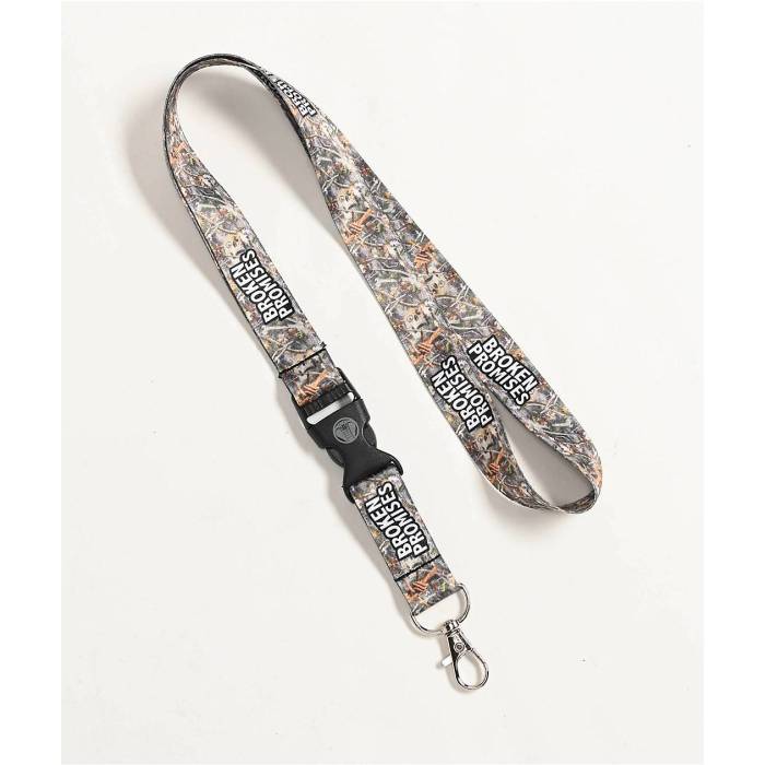 【★百貨店SALE★6/11真夜中2時迄】Broken Promises 【 Haunted Woods Camo Lanyard Men\u0027s Multicolor 】 家鴨柄 メンズ