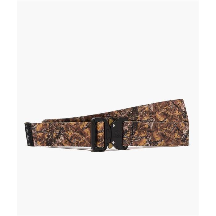 Ninth Hall 【 Salver Camo Belt Men's Multicolor 】 カモ柄 ベルト メンズ|スニケス