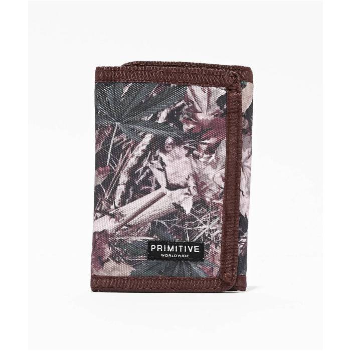 【★百貨店SALE★6/11夜夜中2時迄】元始的 Primitive 【 Chiba Camo Trifold Wallet Men\u0027s Multicolor 】 間鴨柄 Wallet ウォレット・紙入れ メンズ