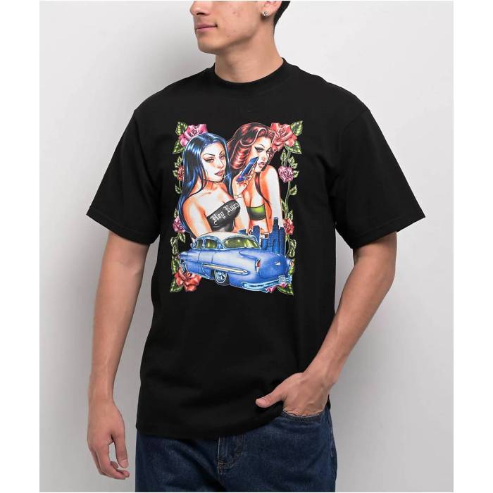 Hey Ruca 【 Slide Through Black T-Shirt Men\u0027s Black 】 Slide サンダル 黒いこと 黒いこと プルオーバー メンズ 黒いこと 黒いこと