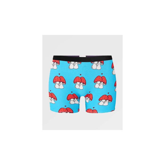 【★百貨店SALE★6/11真夜中2時迄】Meundies 【 Shroom Mates Ultramodal Core Boyshort Underwear Women\u0027s Blue 】 中核グループ アンダー御召しもの 下着類 レディース 青碧 青碧