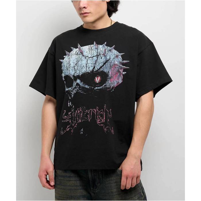 Vitriol 【 Bandit Black T-Shirt Men\u0027s Black 】 バンディット 黒いこと 黒いこと プルオーバー メンズ 黒いこと 黒いこと