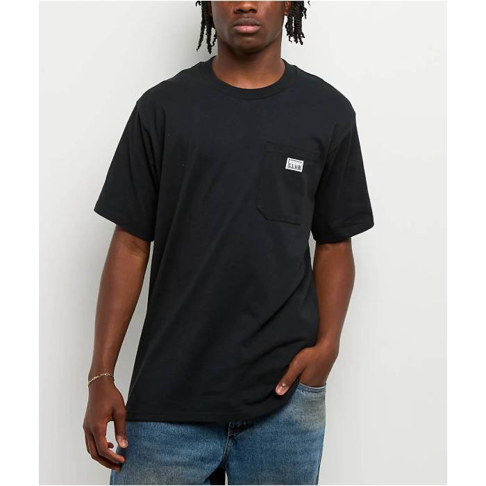Pro Club 【 Heavyweight Pocket Black T-Shirt Men's Black 】 黒色 ブラック Tシャツ メンズ 黒色 ブラック