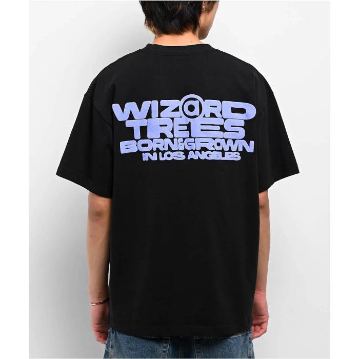 Wizard Trees 【 Born + Grown Black T-Shirt Men's Black 】 黒色 ブラック Tシャツ メンズ 黒色 ブラック｜スニケス