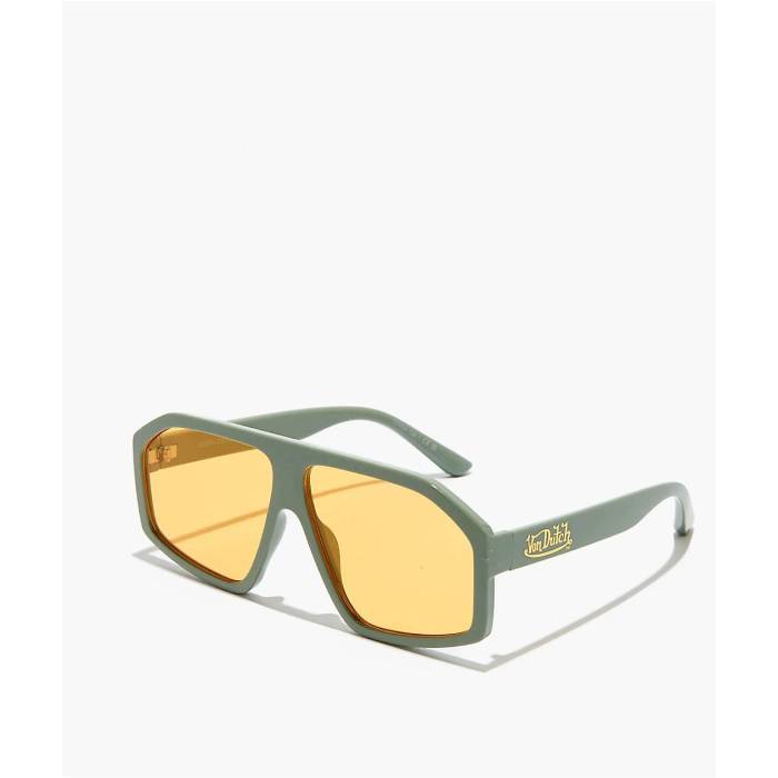 フォンダッチ Von Dutch 【 Aire X Disgraced Washed Green Sunglasses Men's Multicolor 】 green 緑・グリーン サングラス メンズ 18,000円