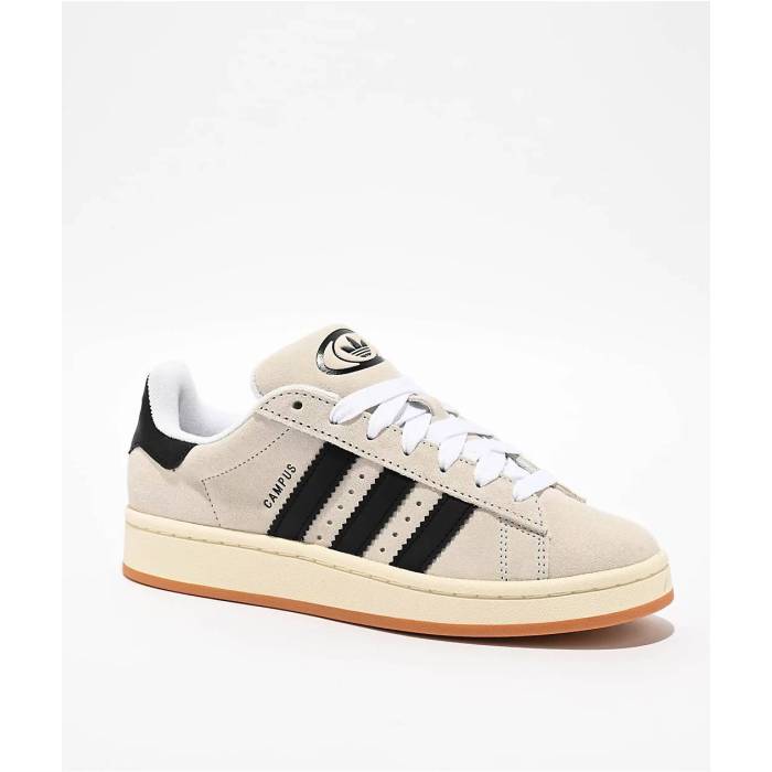 【★百貨店SALE★6/11真夜中2時迄】アディダス Adidas 【 Originals Campus 00S Crystal White \u0026 Core Black Shoes Women\u0027s Grey 】 オリジナルス 構内 白いこと 白いこと 中核グループ 黒いこと 黒いこと シューズ 運動すること靴 レディース 薄墨色 薄墨色